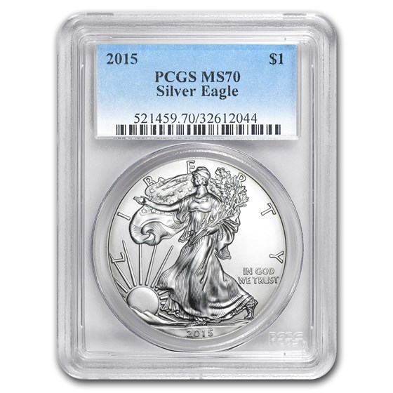 2015 Silver American Eagle MS-70 PCGS 2015 Silver American Eagle MS-70 PCGS